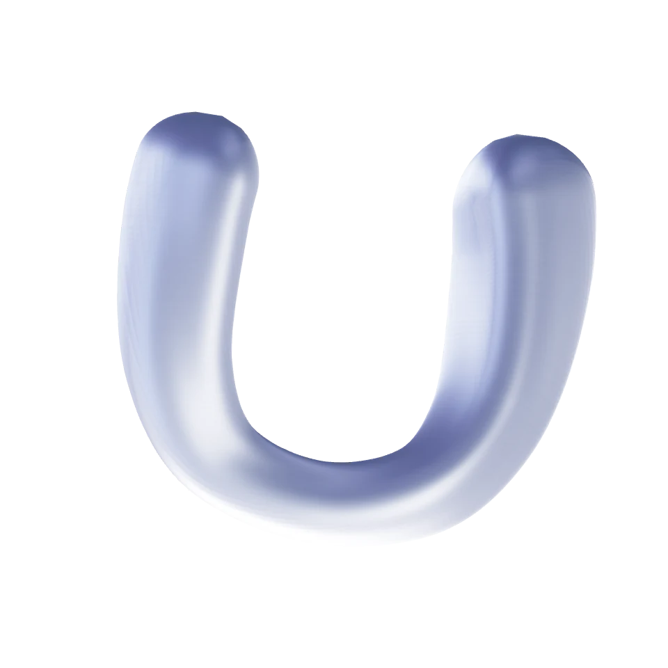 Una u liquida e irregolare, con una finitura opaca e perlacea
